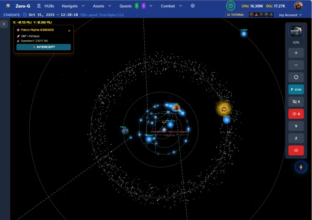 Project Zero-G — Free Space MMO in Your Browser