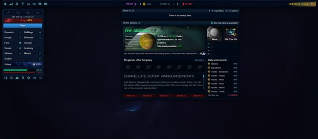 OGame Life banner