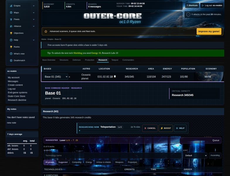 Outer Core screenshot