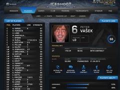 IceShoot hockey manager screenshot 2