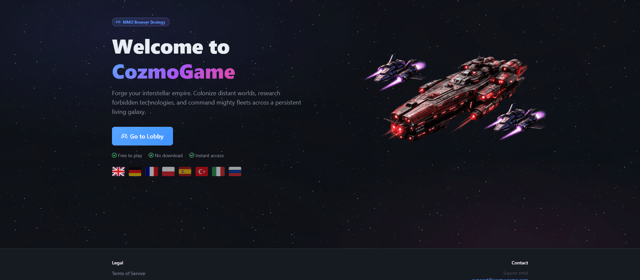 CozmoGame banner