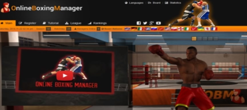 OBM Online Boxing Manager banner