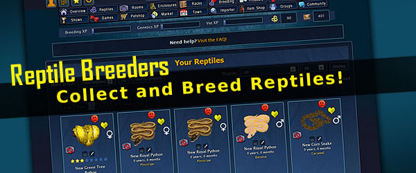 Reptile Breeder Game preview