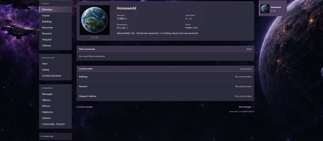 Retro Space banner