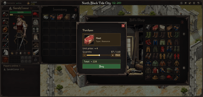 Corsairia screenshot