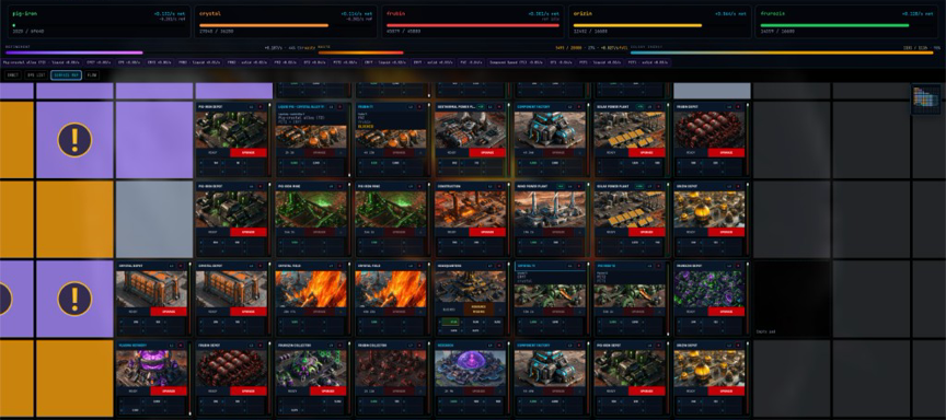 X-Wars Resurrection - Browser space strategy MMO