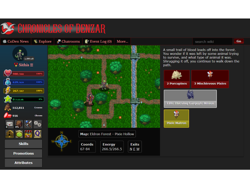 Chronicles of Denzar screenshot