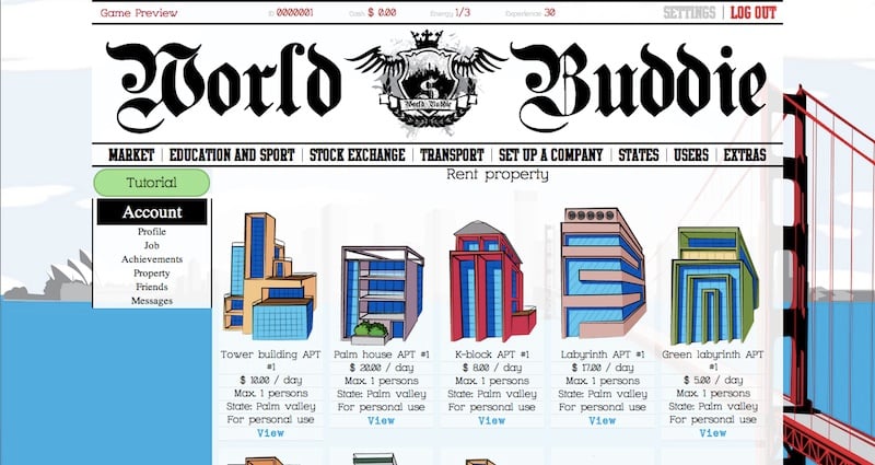 WorldBuddie screenshot