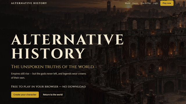Alternative History preview