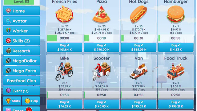Fastfood Gigant Empire preview