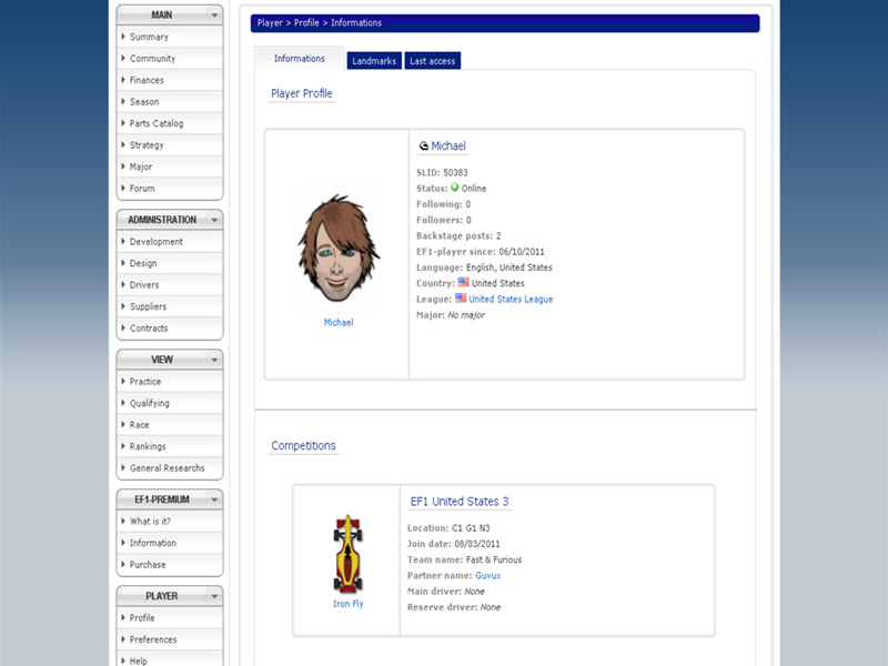 Estrategia F1  screenshot