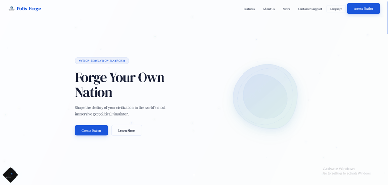 Polis Forge screenshot