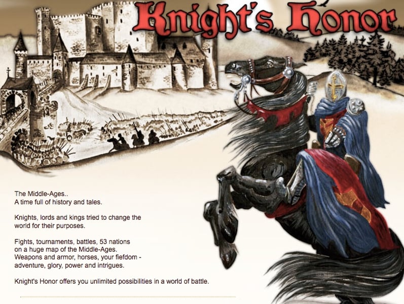 Knights Honor screenshot