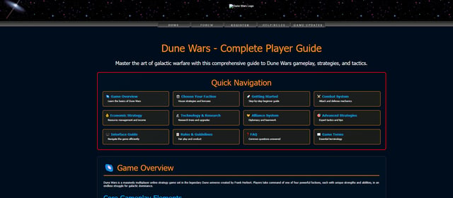 Dune Wars banner