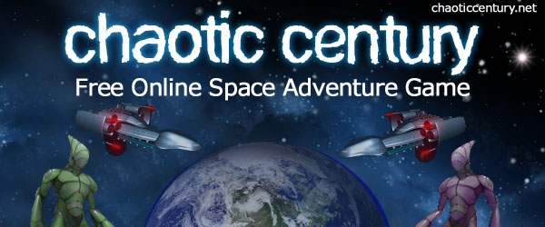 Chaotic Century Free Space Adventure Text Game banner