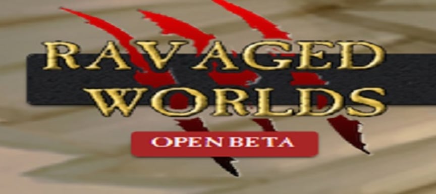 Ravaged Worlds online banner