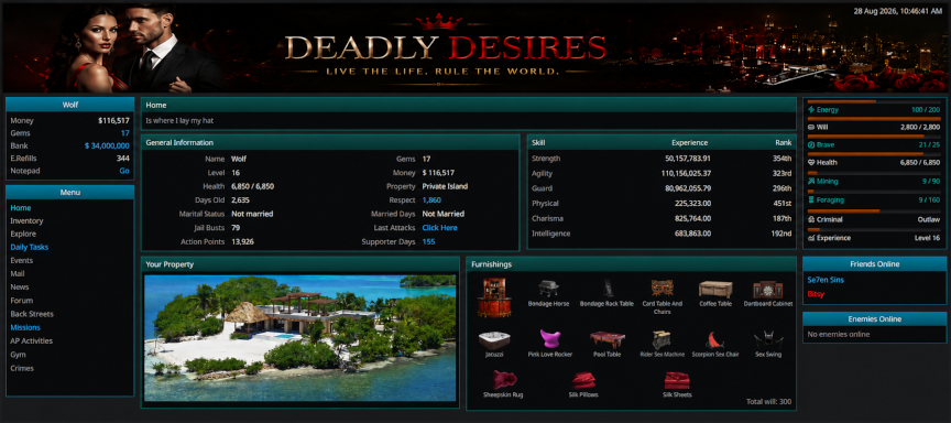 Deadly Desires