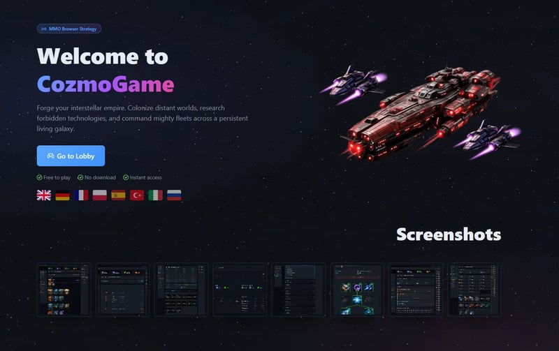 CozmoGame screenshot