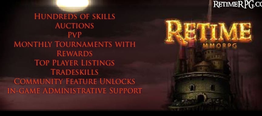 Retime MMORPG banner