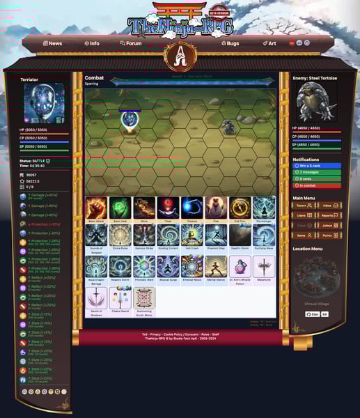 TheNinja RPG screenshot