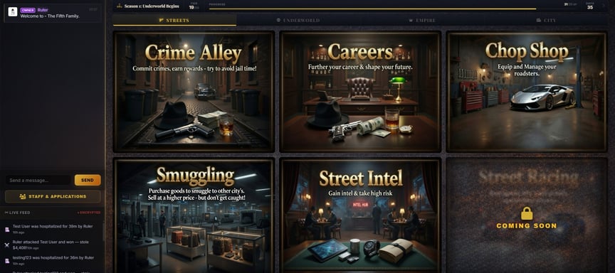 The Fifth Family banner