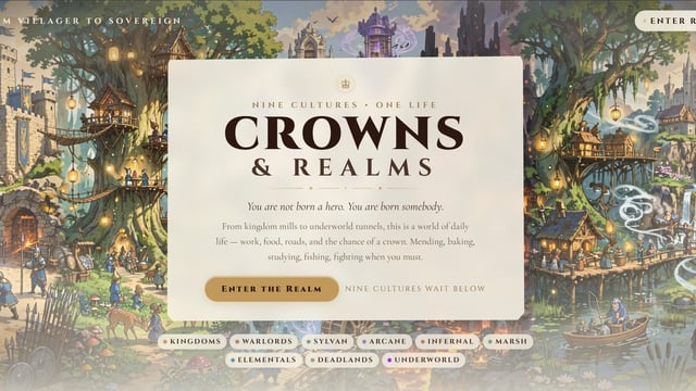 Crowns and Realms preview