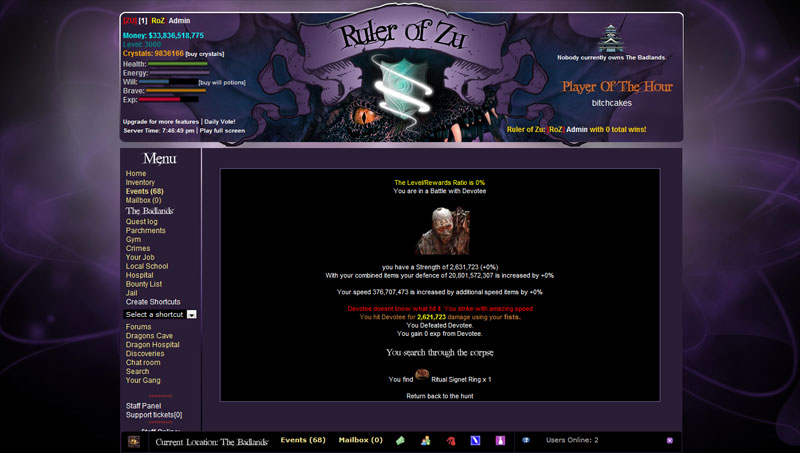Ruler of Zu screenshot
