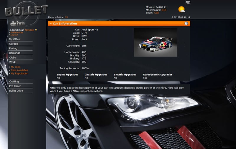 BulletDrive screenshot