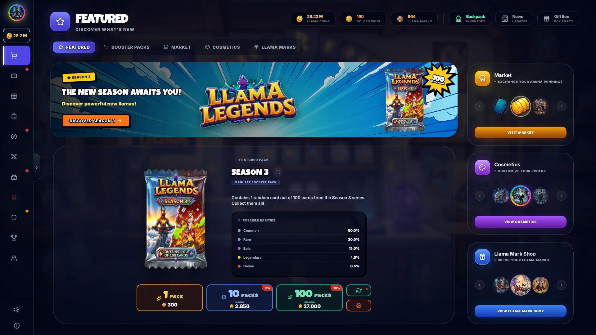 Llama Legends screenshot