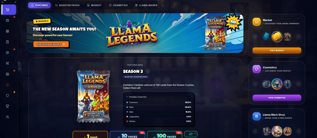 Llama Legends banner