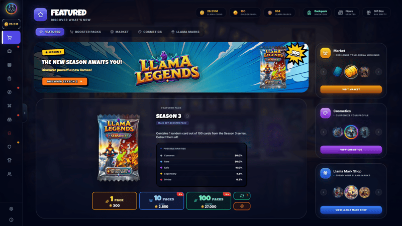 Llama Legends screenshot