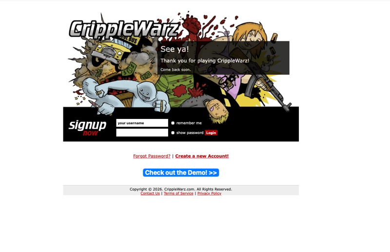 CrippleWarz screenshot