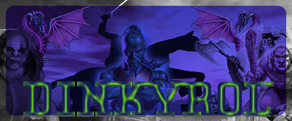 Dinky rol fantasy game banner