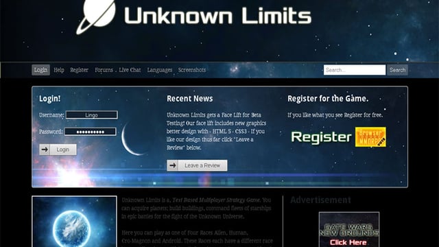 Unknown Limits preview
