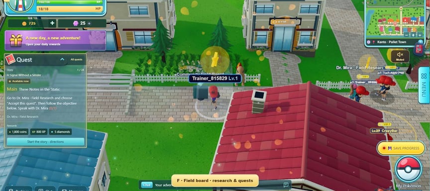 Pokemon World (fan game) preview