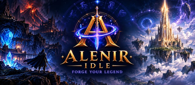 Alenir Idle: Forge Your Legend banner