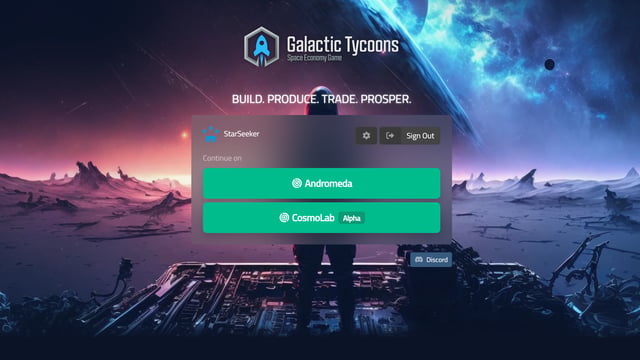Galactic Tycoons preview