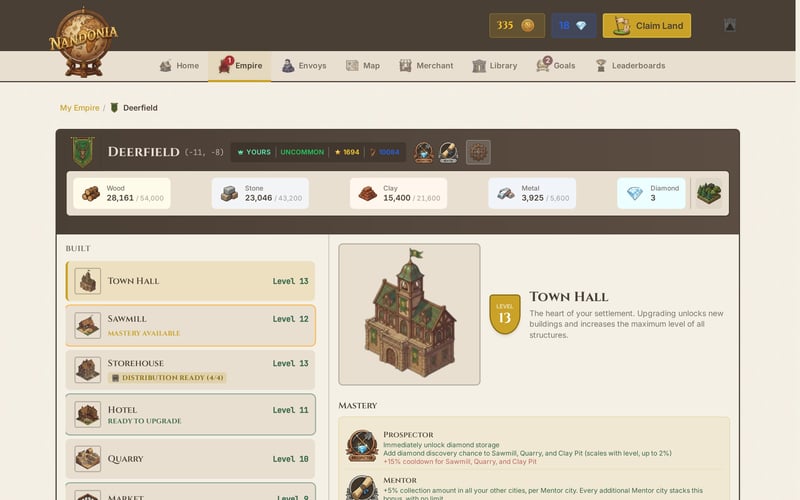 Nandonia screenshot