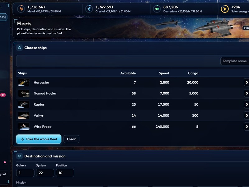 Nebula Dominion screenshot