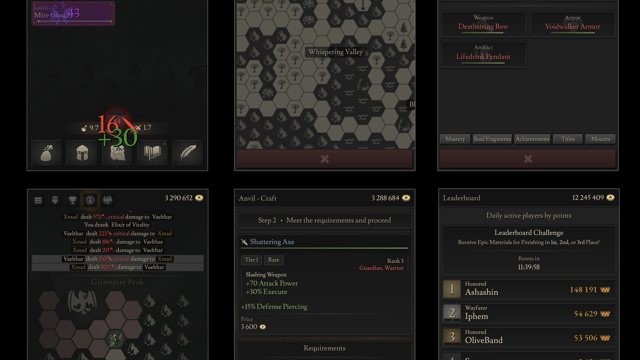 Darkest Age - Text MMORPG preview