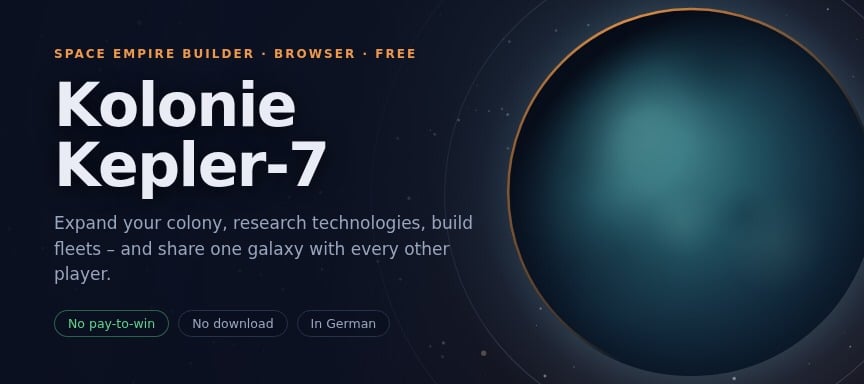 Kolonie Kepler-7 preview