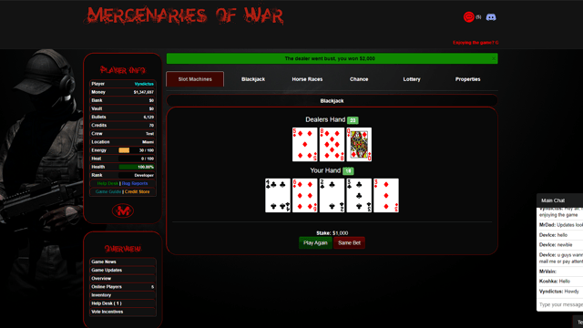 Mercenaries of War preview