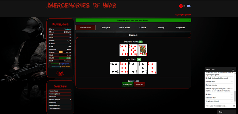 Mercenaries of War screenshot