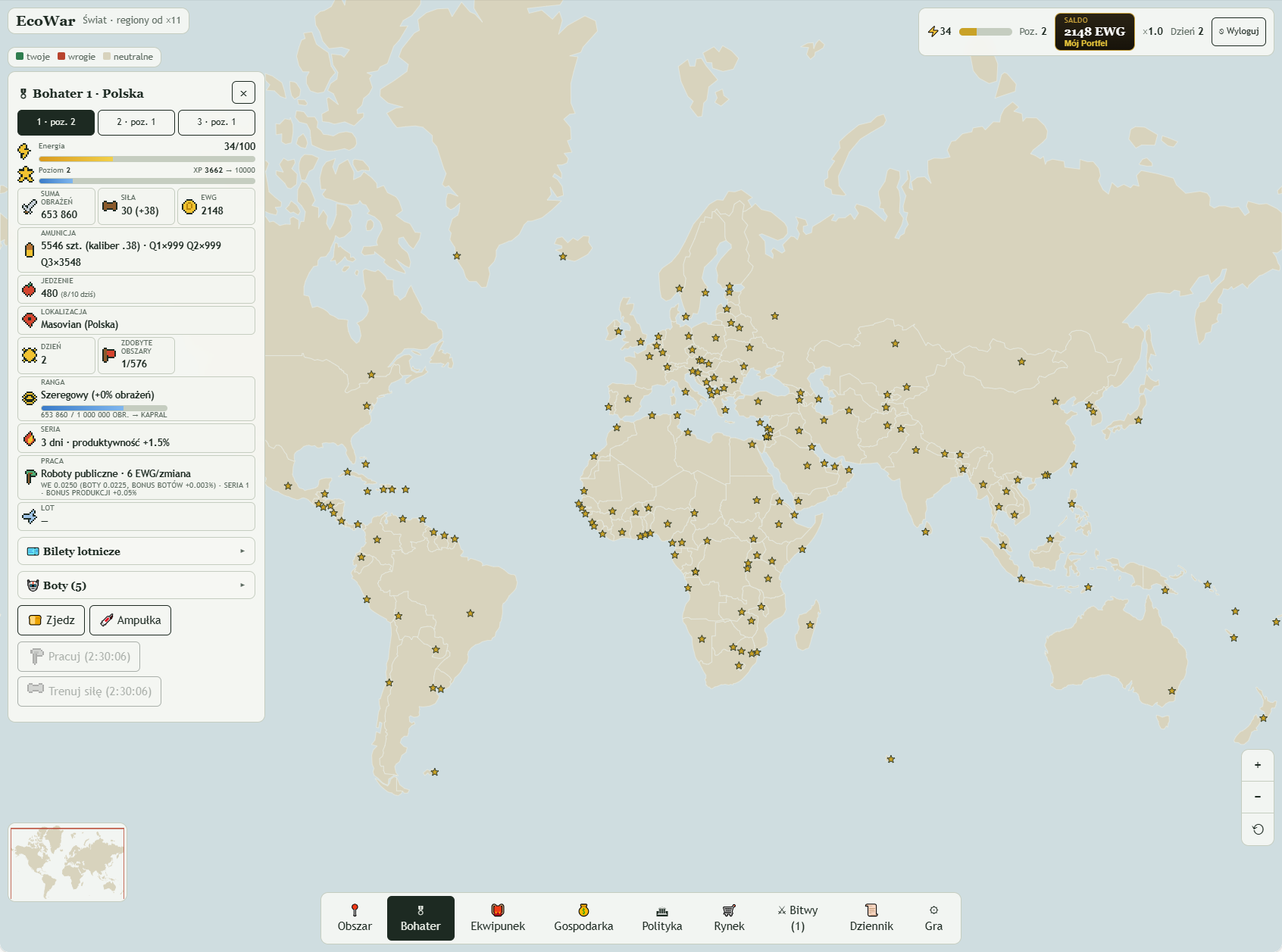EcoWar: Global Conflict screenshot