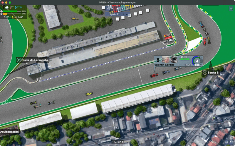 Grand Prix Racing Online screenshot