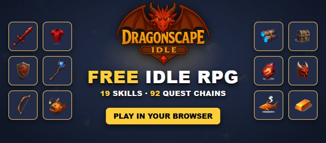DragonScape Idle banner