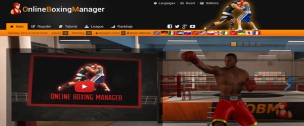 OBM Online Boxing Manager banner