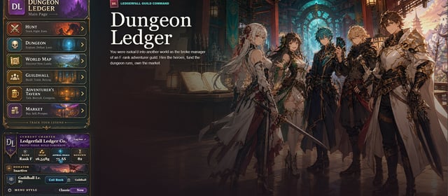 Dungeon Ledger banner