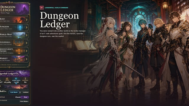 Dungeon Ledger preview