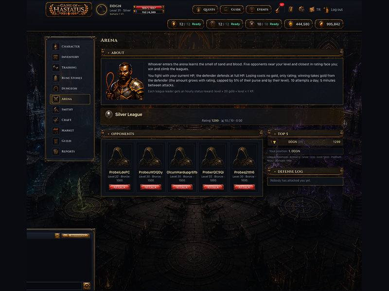 Game Of Hastatus screenshot